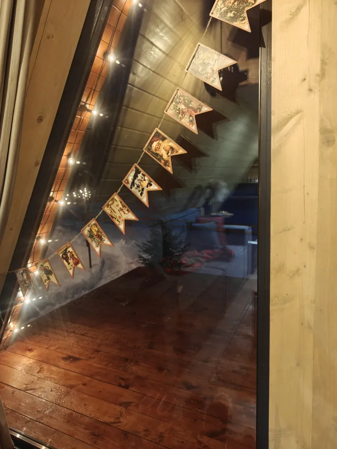 Aframe с купелью и баней, с видом на лес фото 2