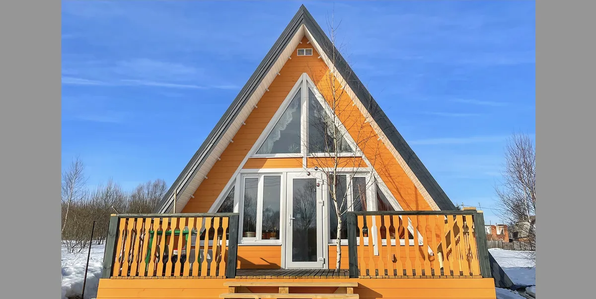 Аренда домика в Подмосковье А-фрейм Березки фото 5