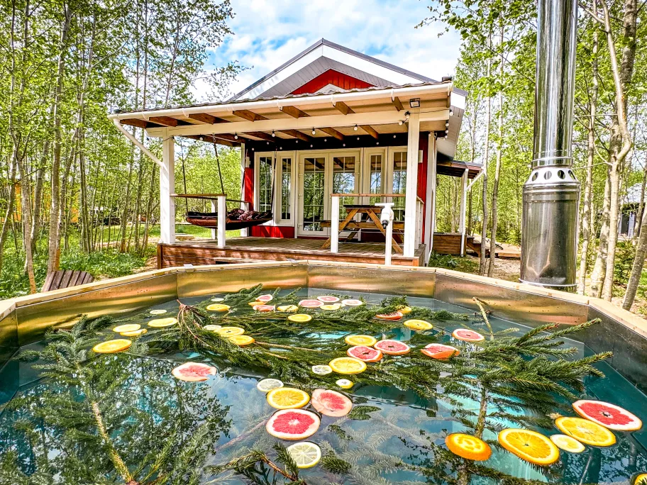 База отдыха А у реки