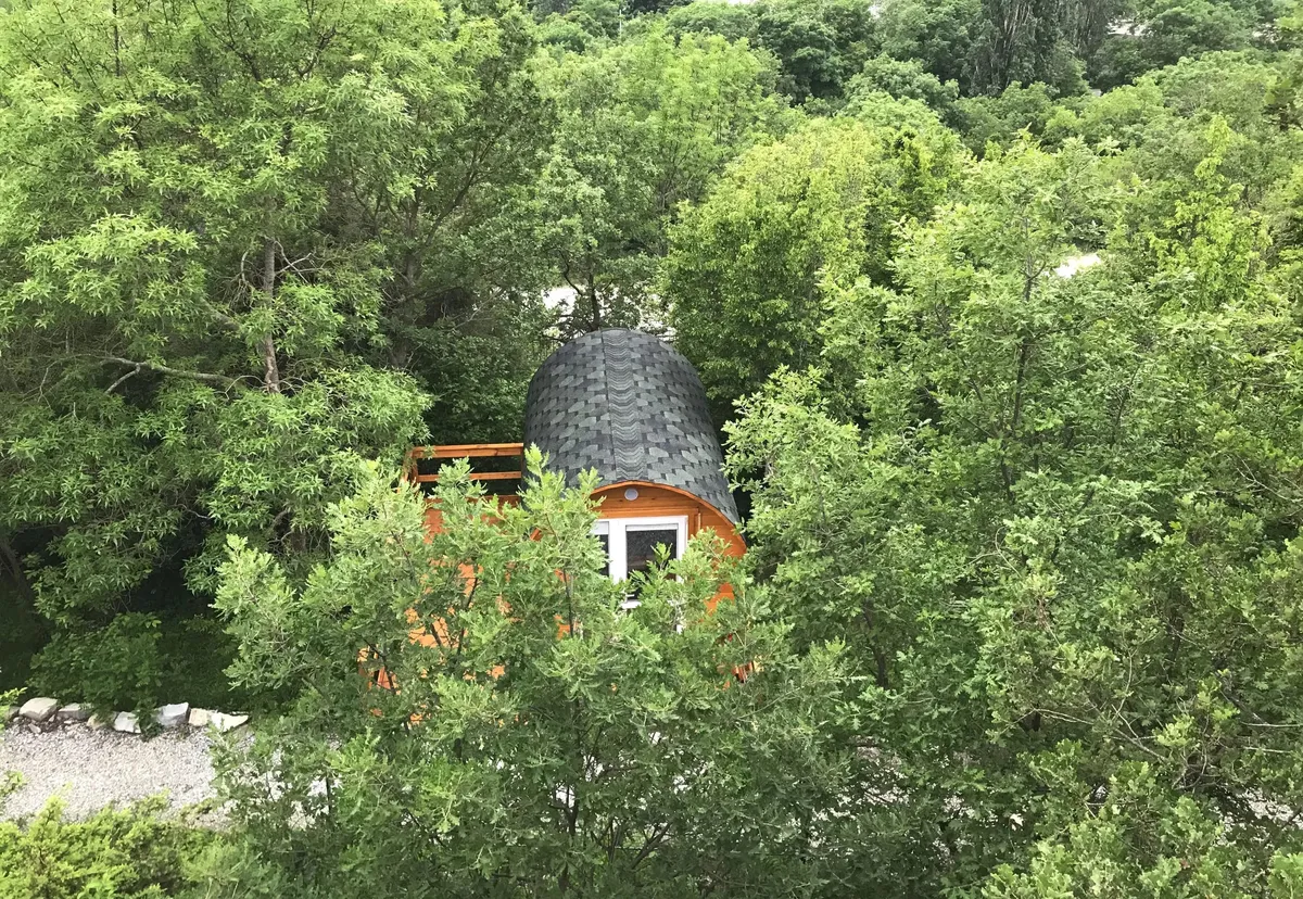 Деревянный домик