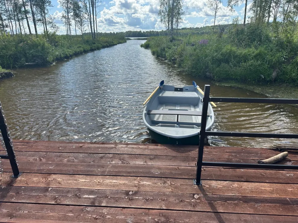 Бобровый берег-отдых на берегу Карельского озера фото 5