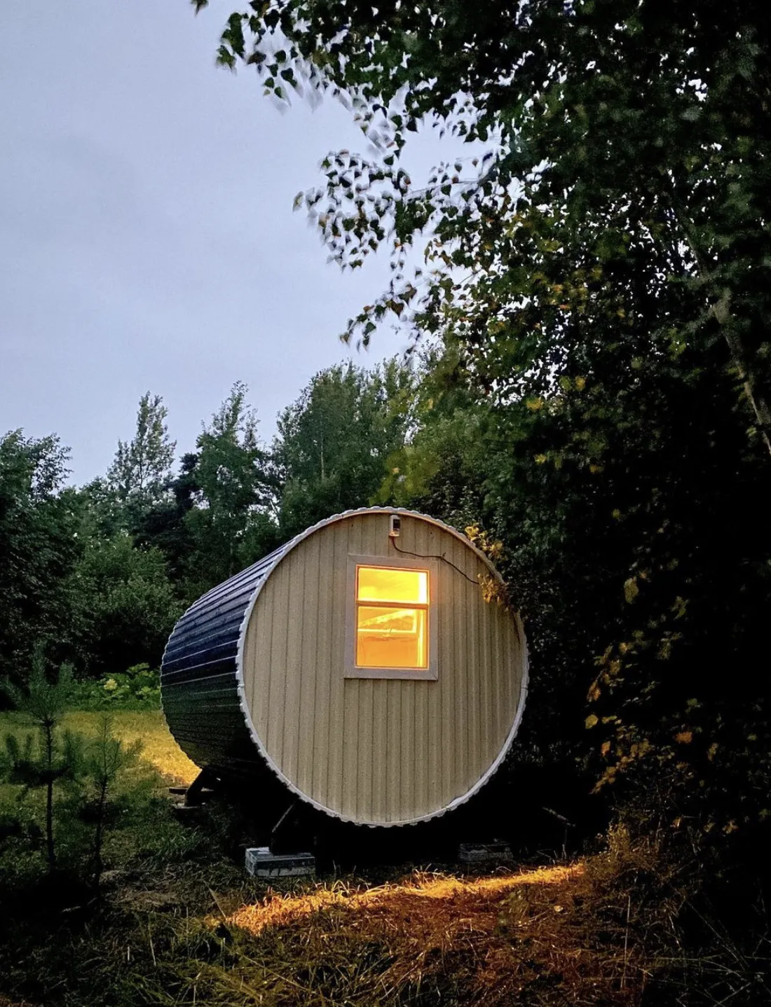 Бочка глэмпинг фото 2