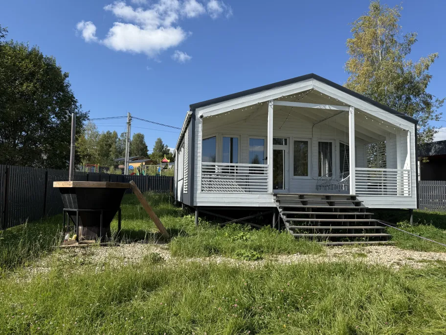 Дом 452 с баней на дровах