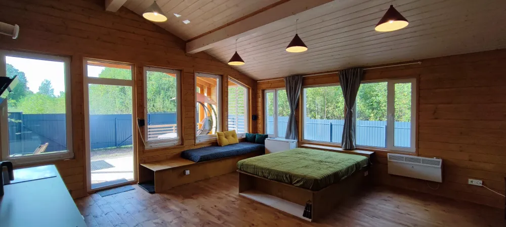 Дом с горячим чаном фото 5