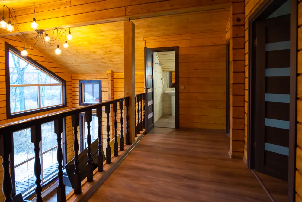 Дом с русской баней на пруду фото 5