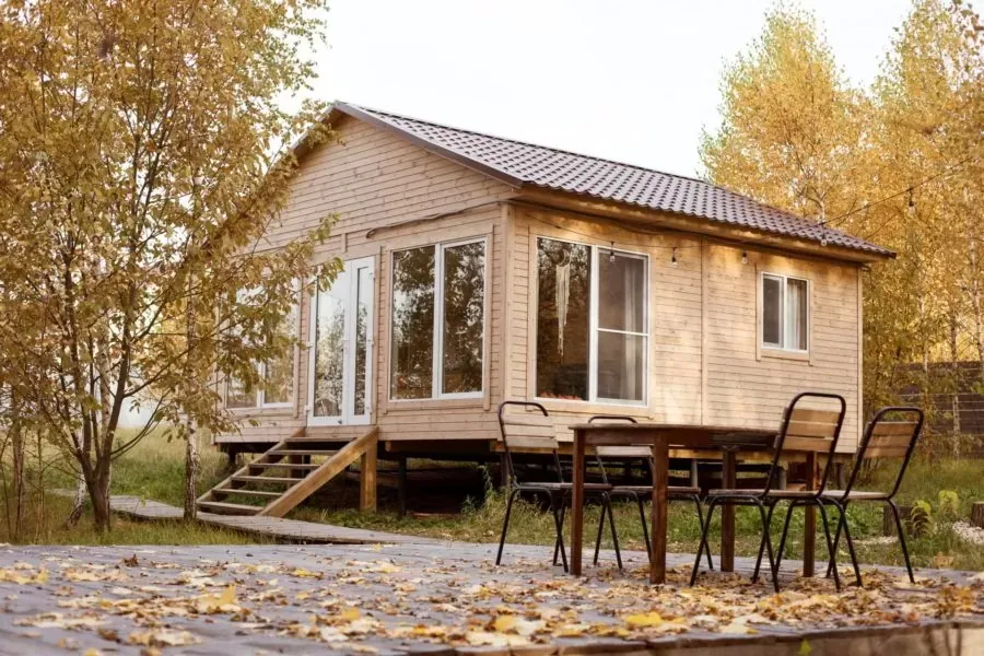 Дом в котором горит свет