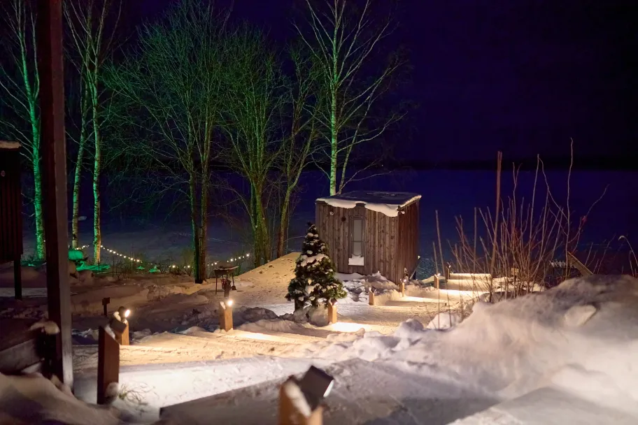 Домик у реки 4Стихии Карелия