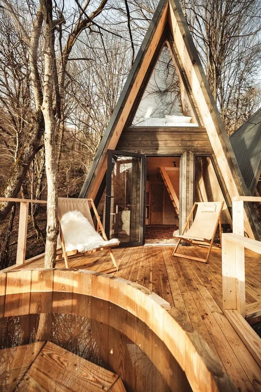 A-Frame шале на 6 человек