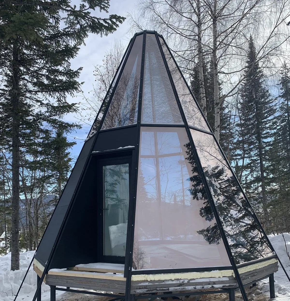 Стеклянный Типи