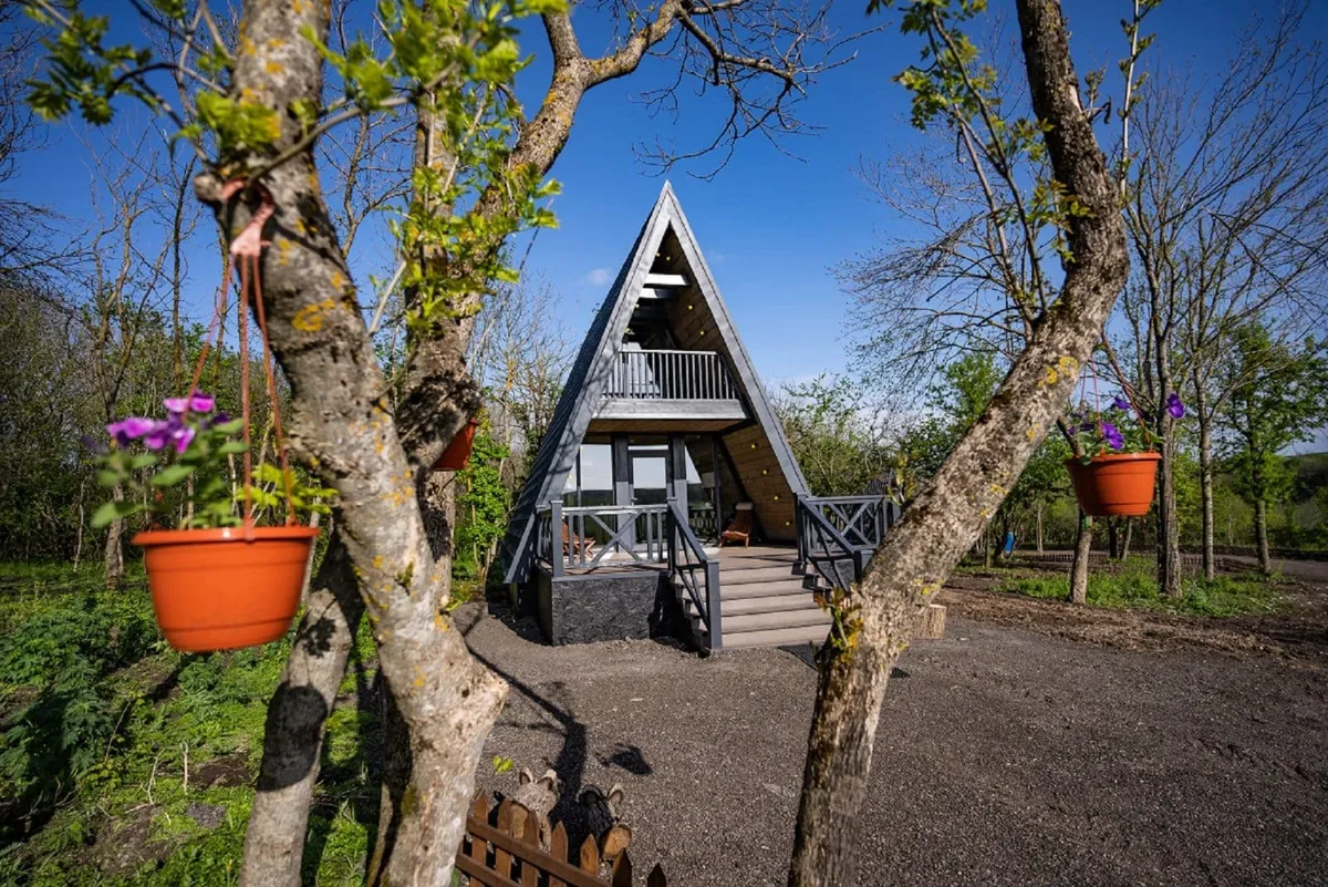 Двухэтажный A-frame