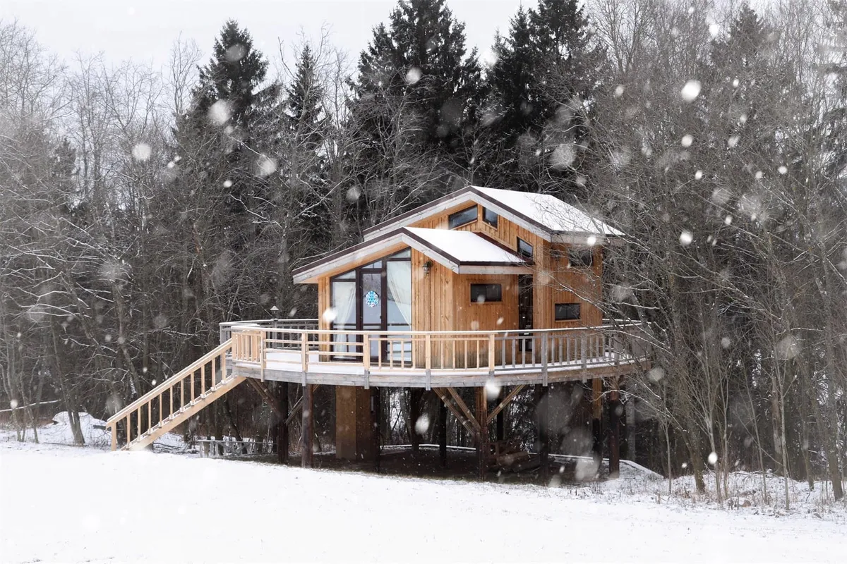 Большой дом на дереве