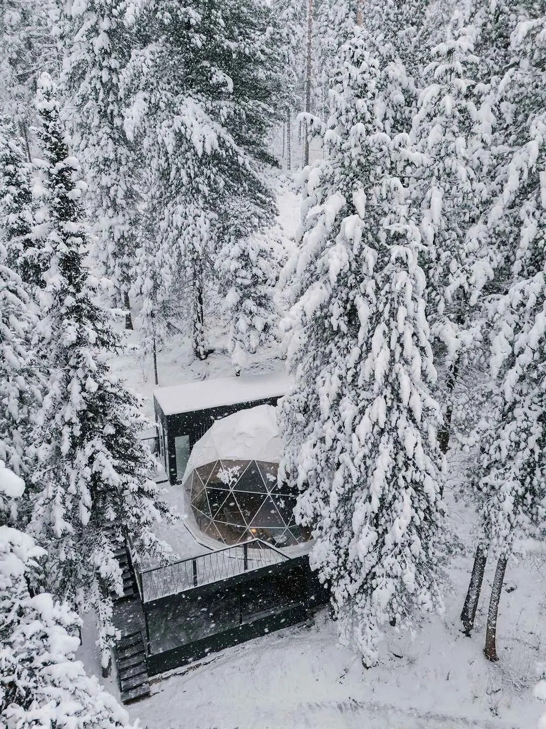 Купол с сауной