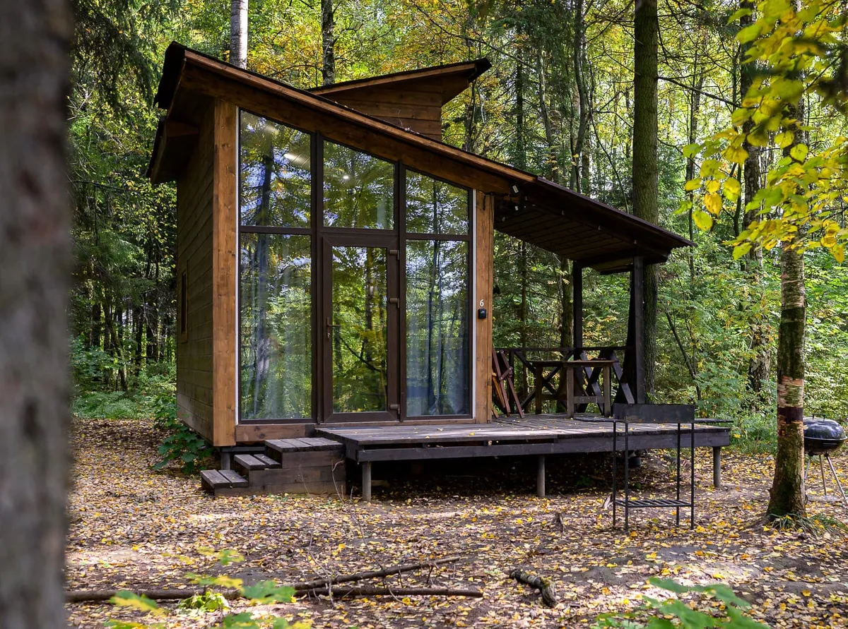 Двухуровневый эко-дом