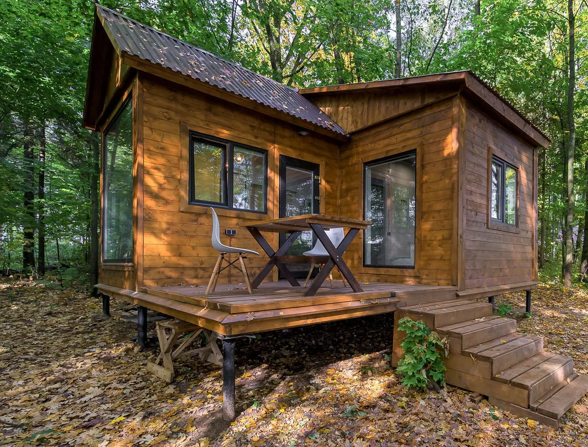 Одноуровневый эко-дом