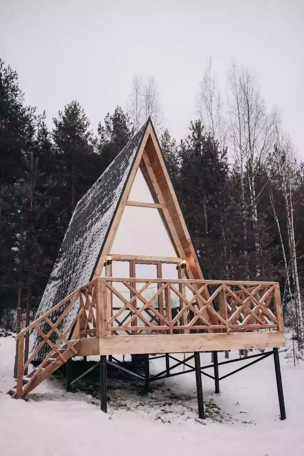 А-фрейм «Золотой дуб»