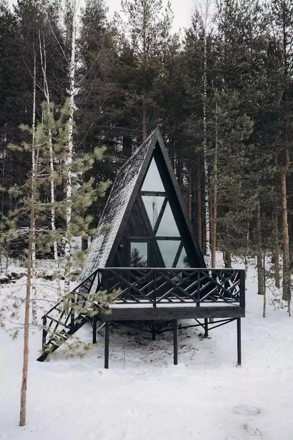 А-фрейм «Черное-белое»