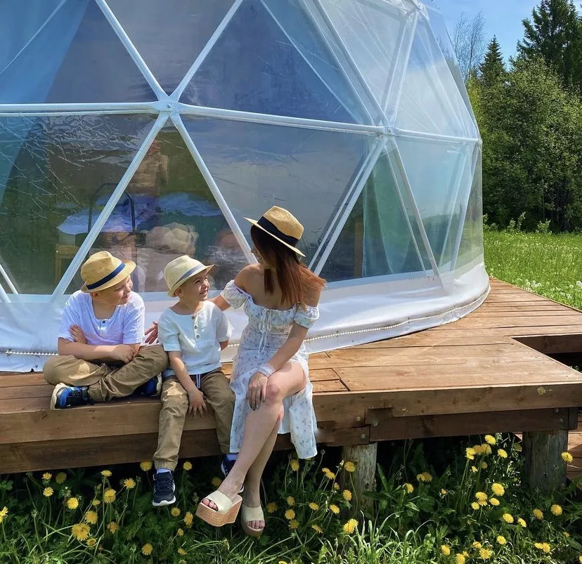 Глэмпинг Атмосфера