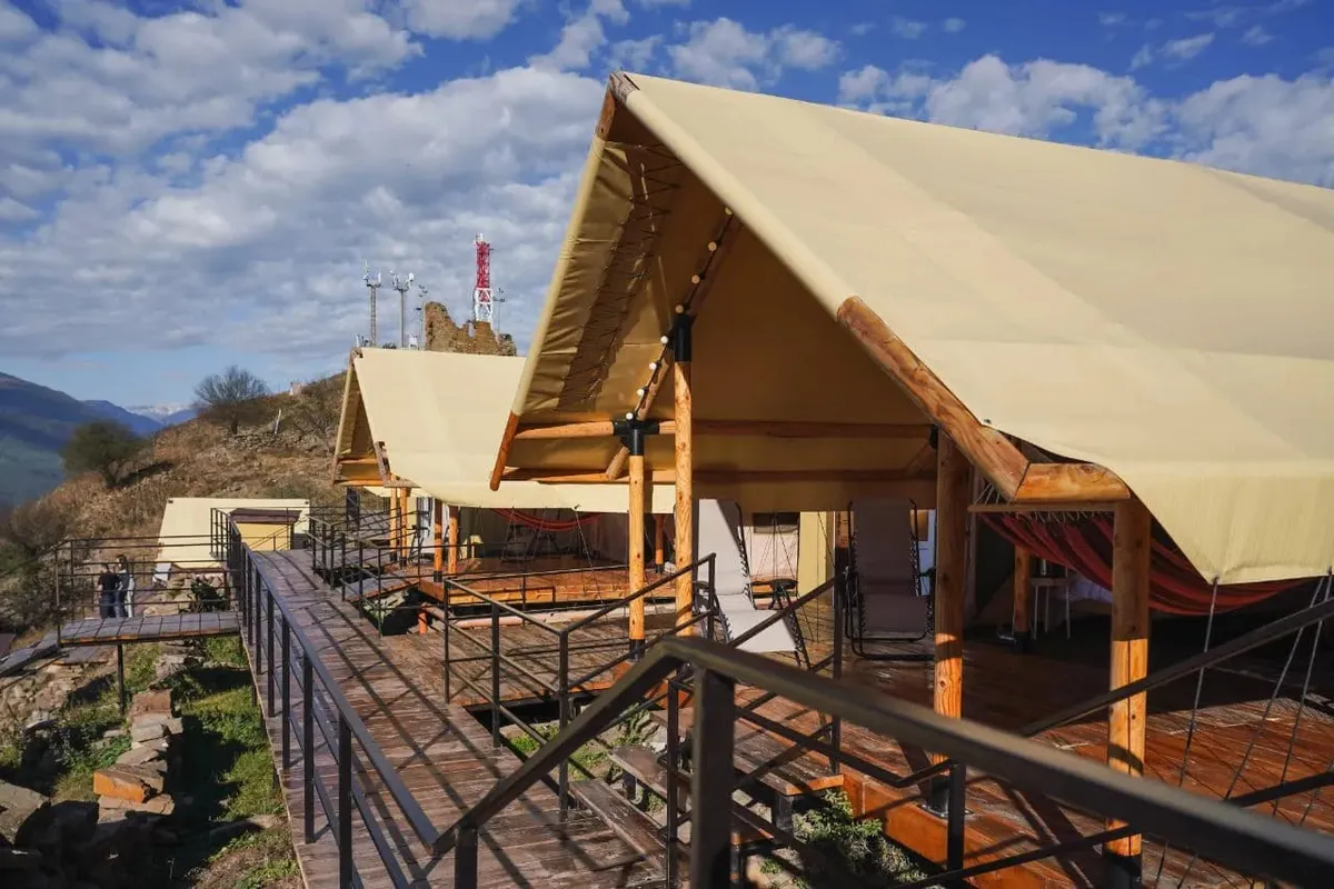 Сафари-тент на 2 линии