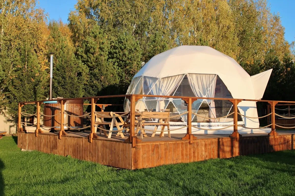 Шатер с фурако