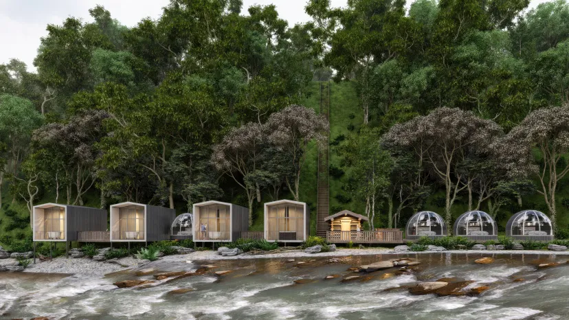 Глэмпинг Camp 2050 фото 2