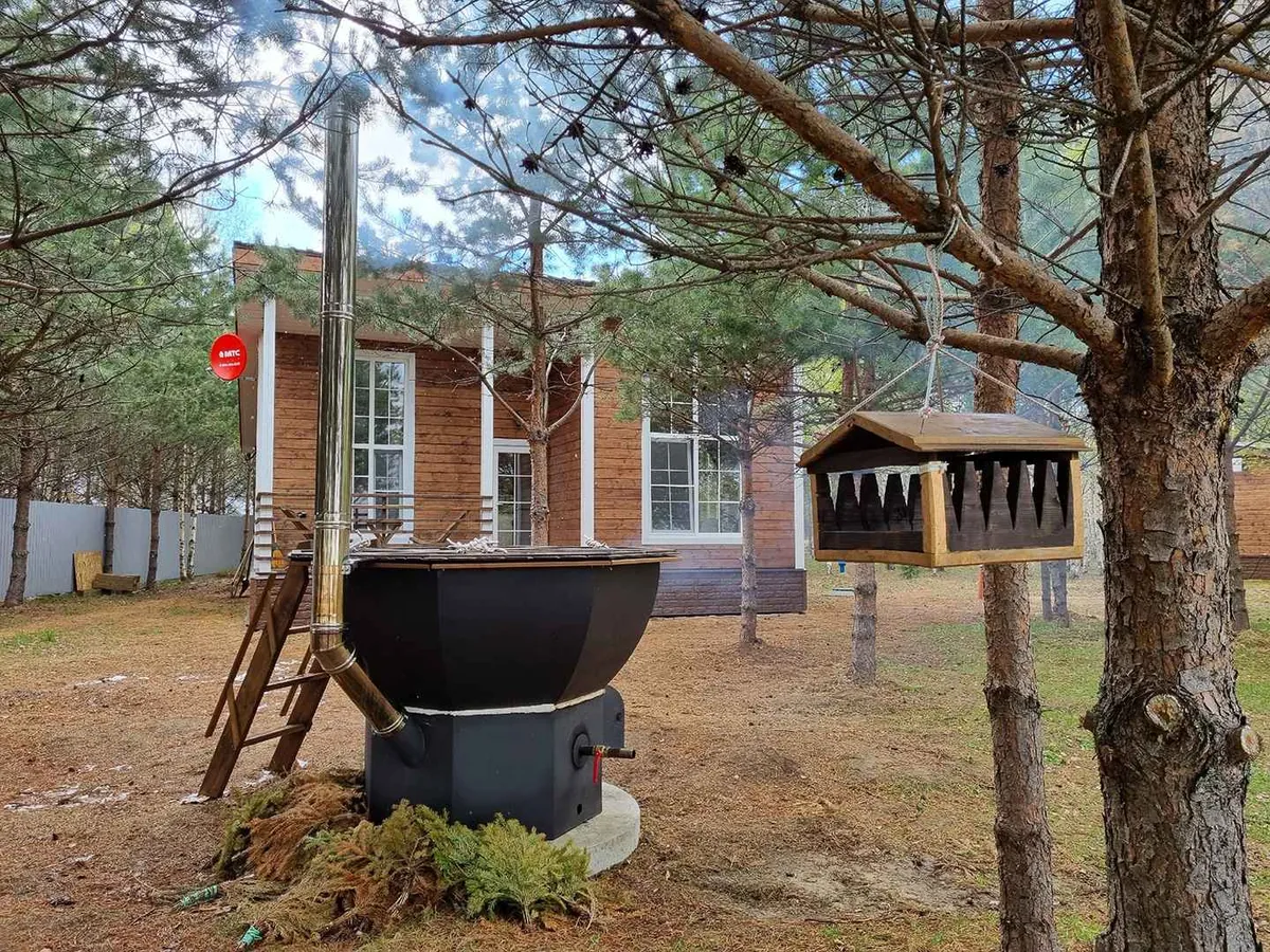 Дача с сибирским банным чаном