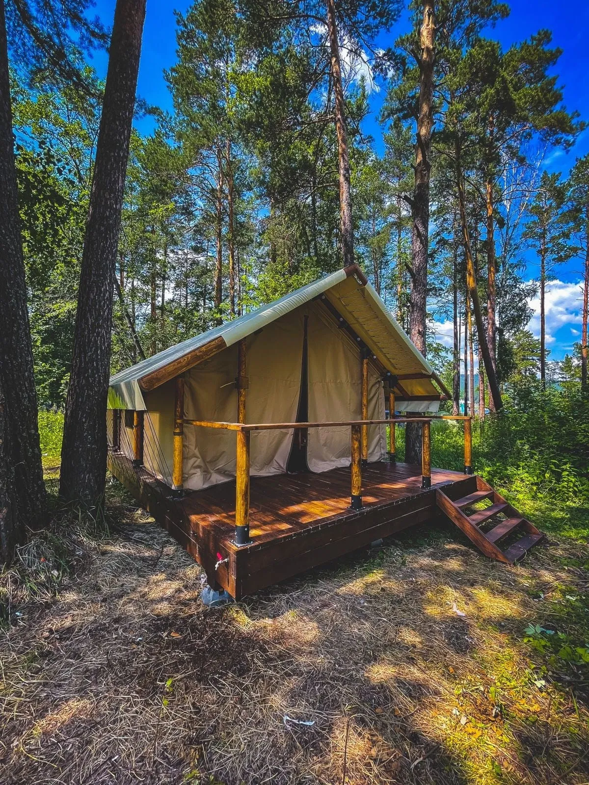 Глэмпинг Дикари