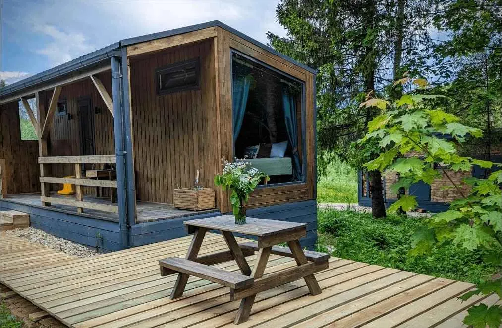 Глэмпинг Дикие Ели