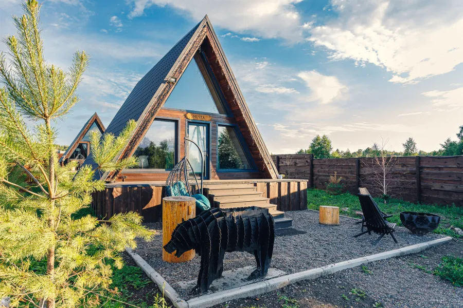 Глэмпинг Hut House фото 4