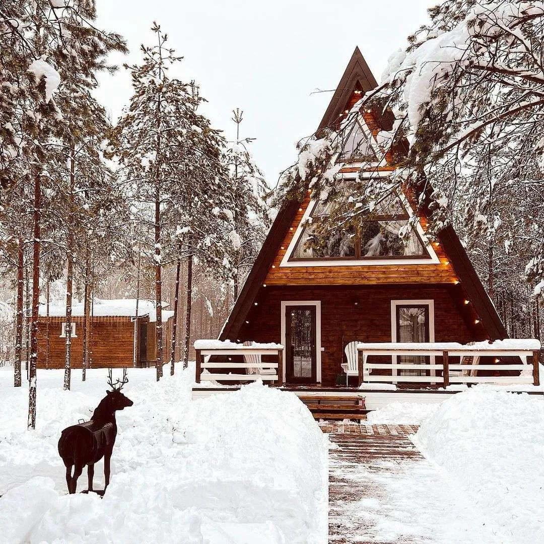 Шале с баней