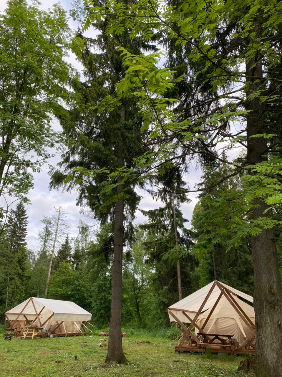 Глэмпинг Круглое Озеро