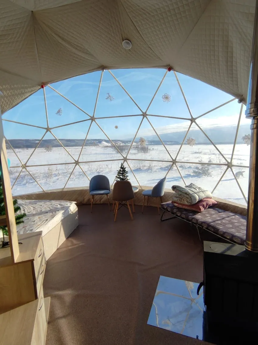 Глэмпинг Лагуна Буссе фото 2