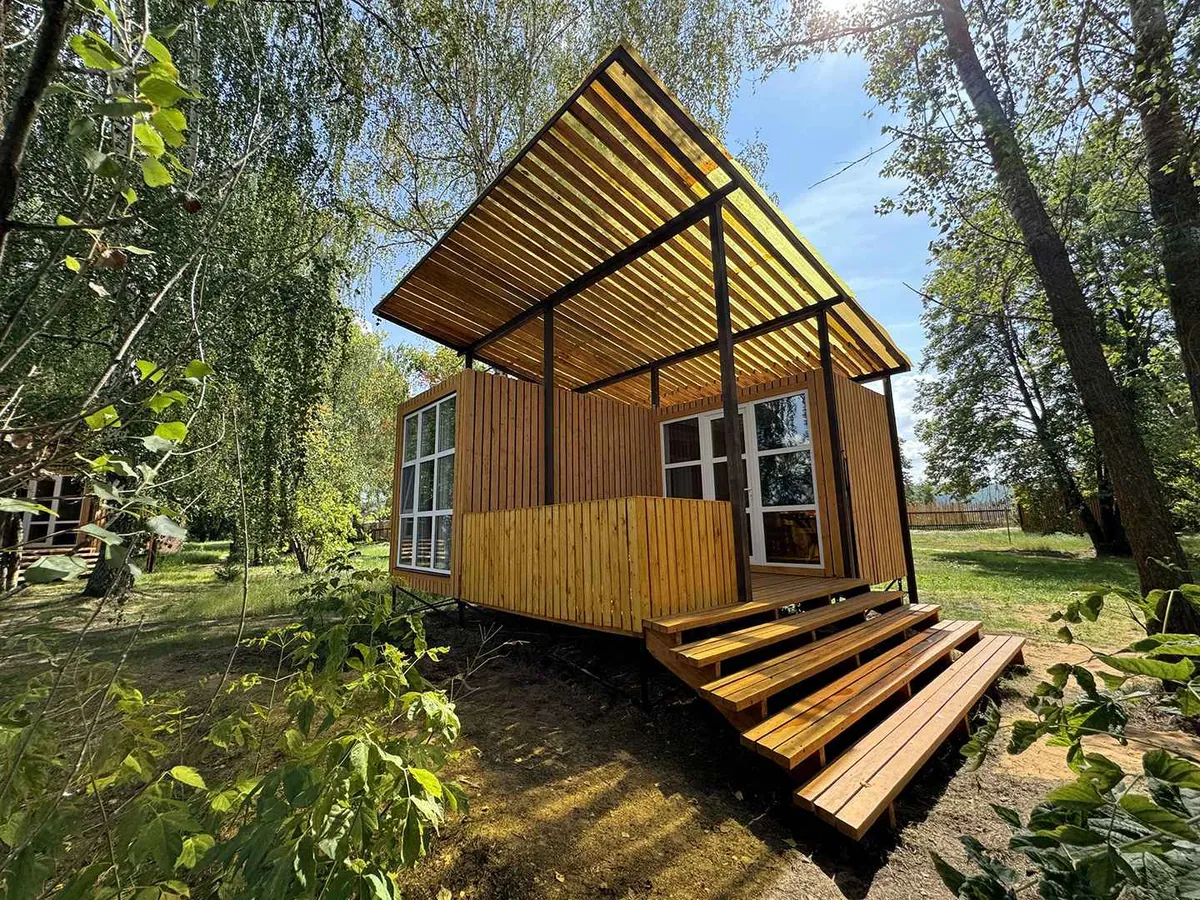 Модуль с верандой