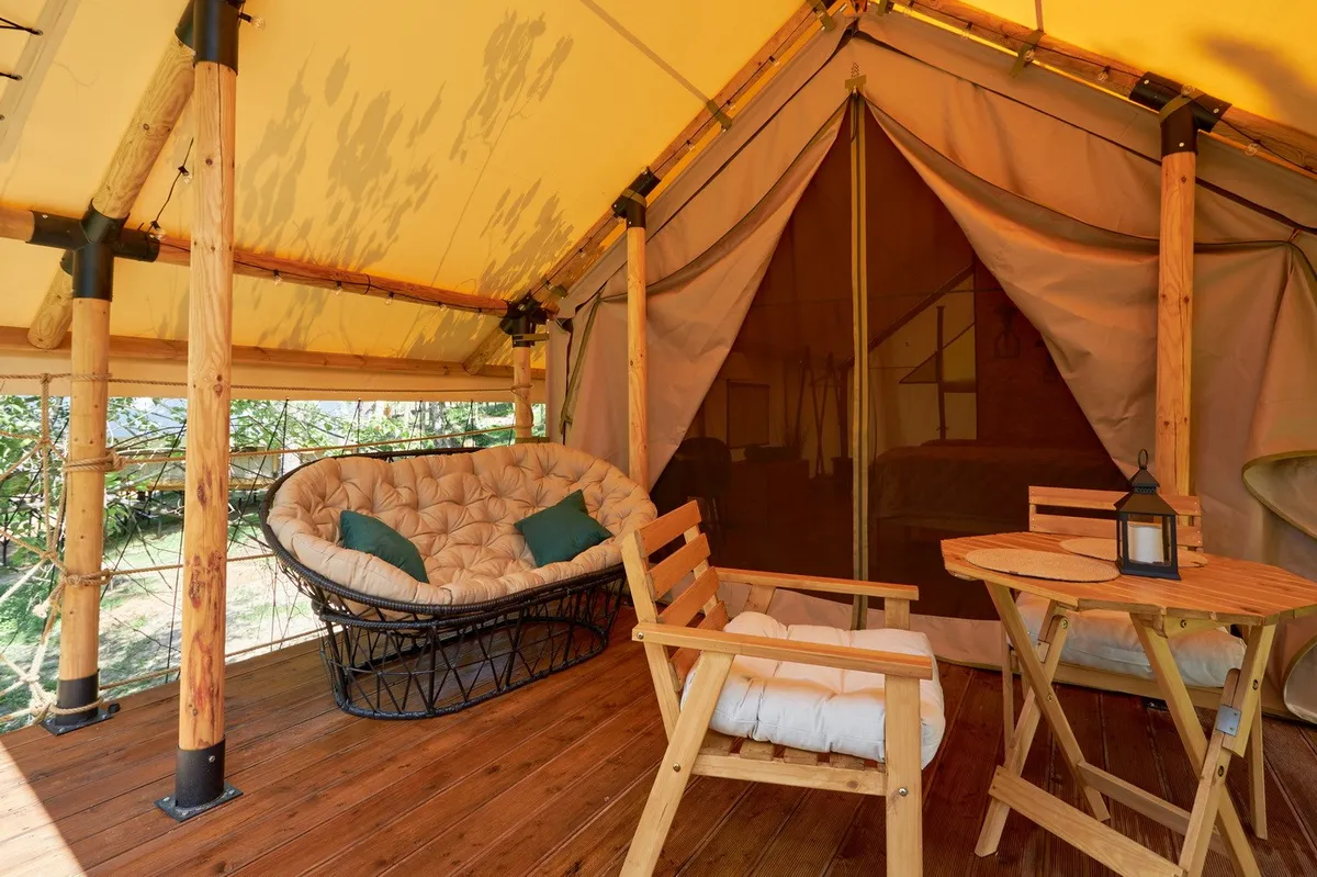 Глэмпинг Лес рядом фото 5