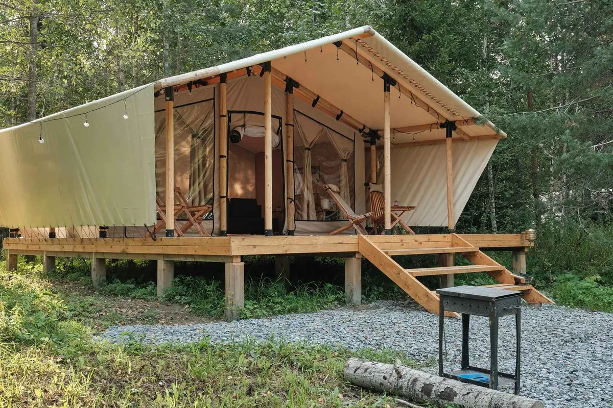 Большой сафари-тент с чаном