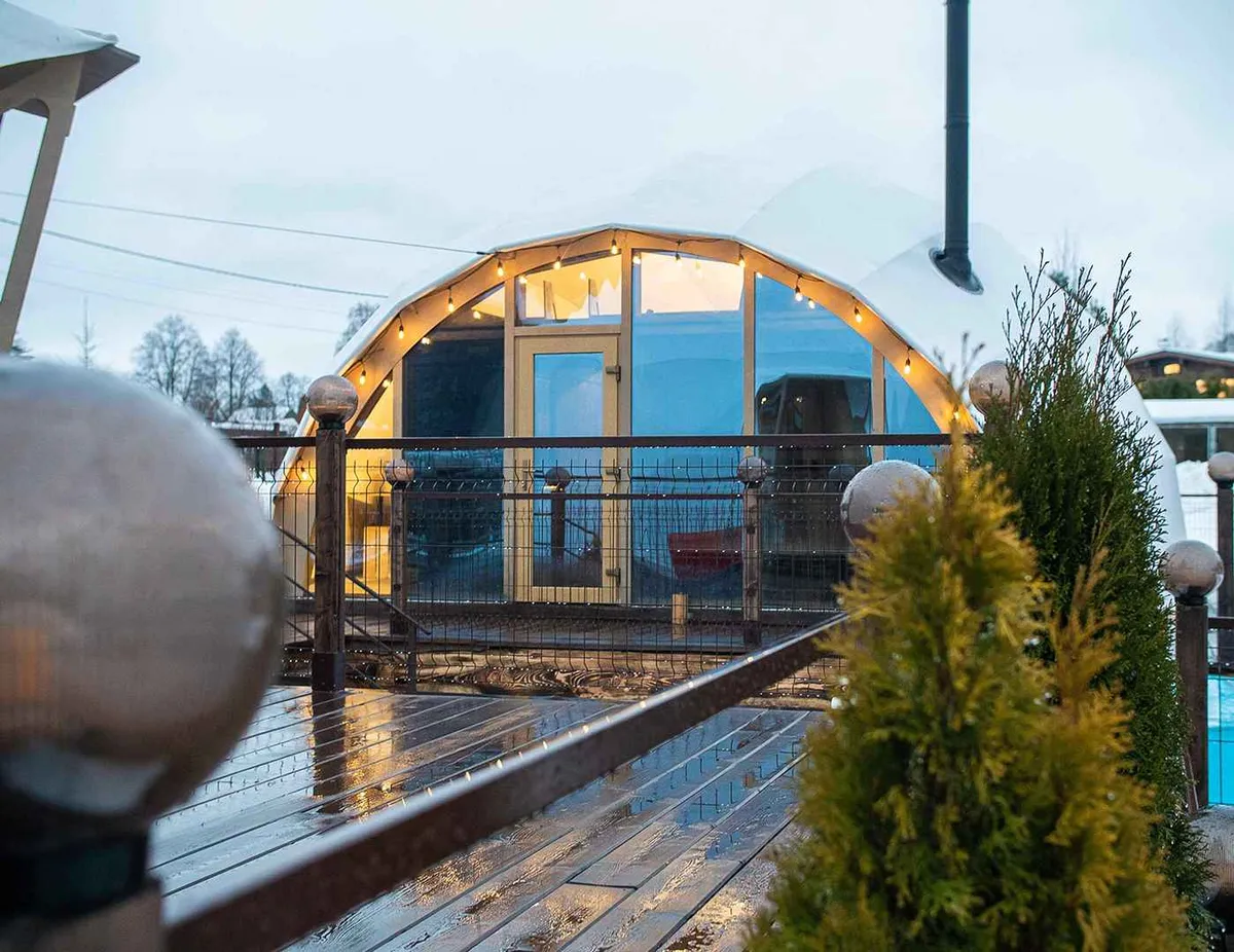 Глэмпинг на ферме