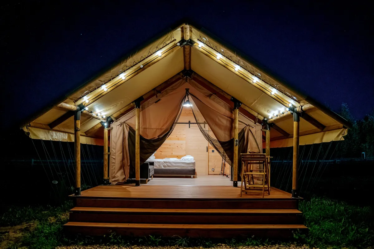 Глэмпинг Носороги фото 2