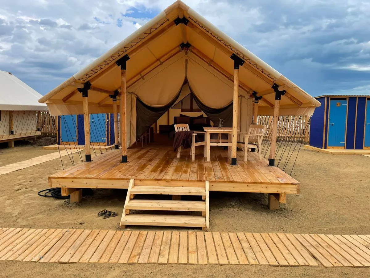 Глэмпинг Оранжевая кефаль