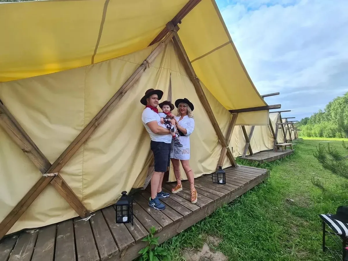 Глэмпинг комфорт