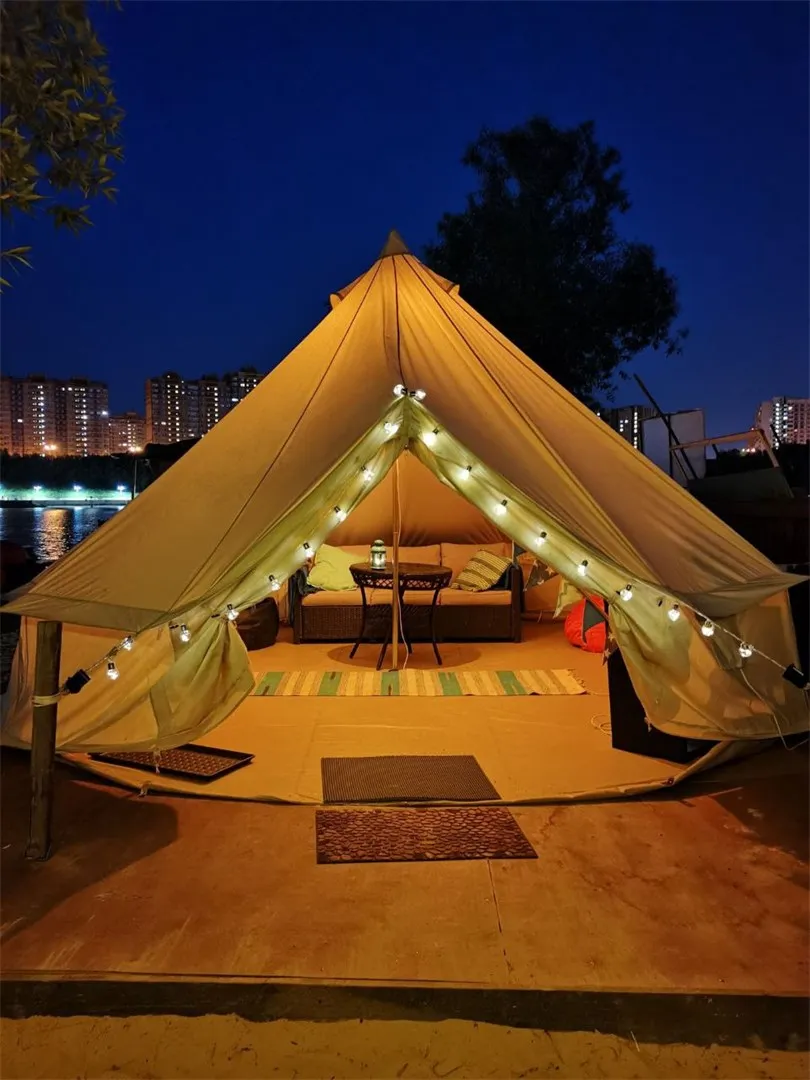 Глэмпинг пляж Лазурный берег фото 2