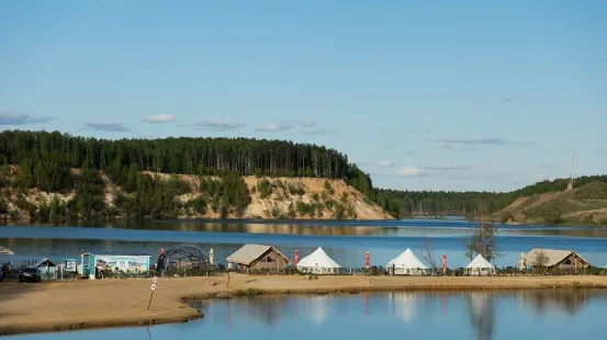 Глэмпинг пляж Лазурный берег фото 4