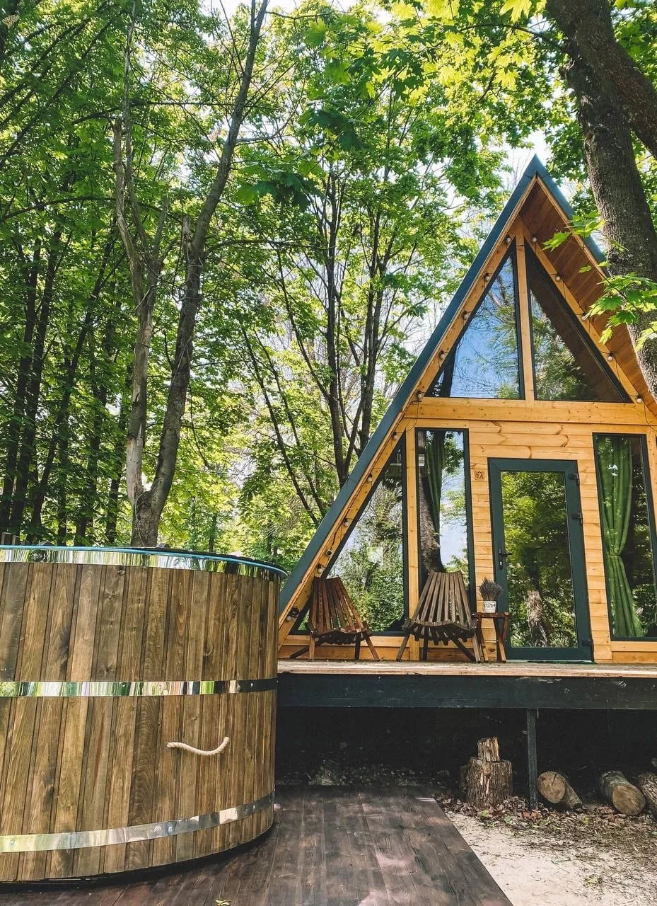 Глэмпинг Просто лес