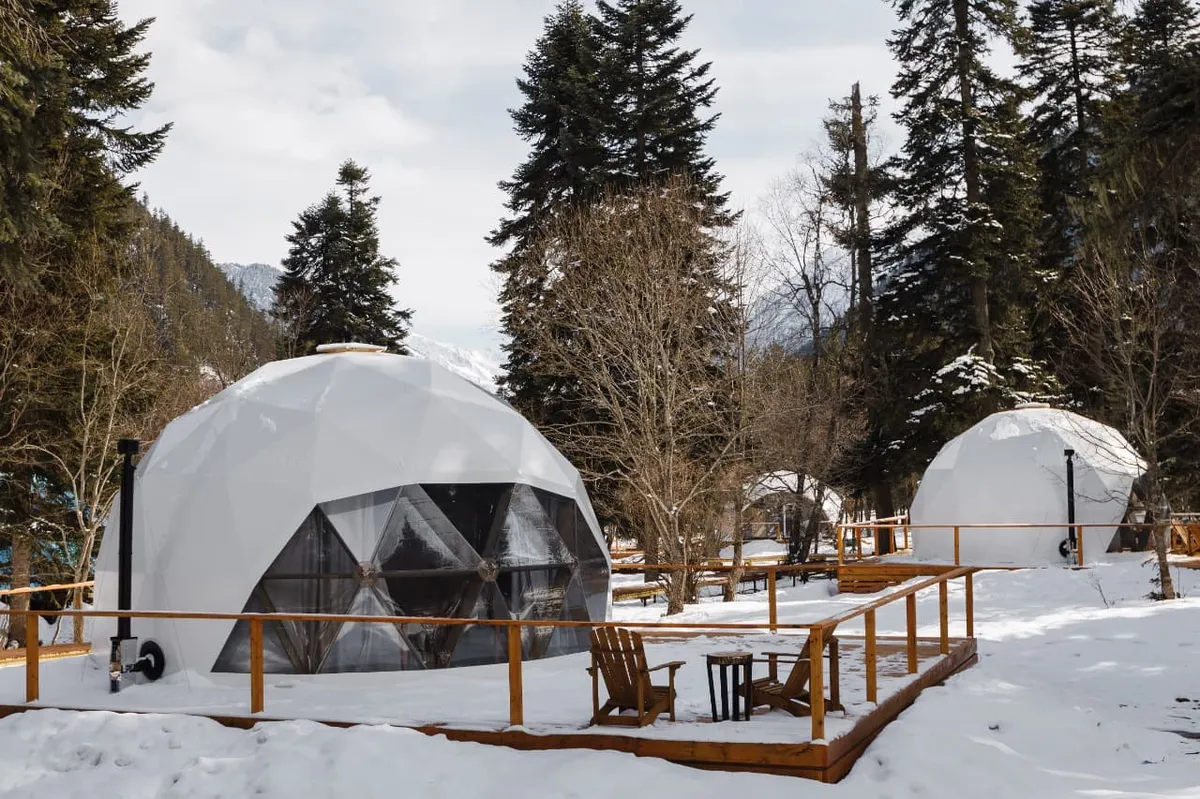 Глэмпинг Шалаш Архыз фото 3