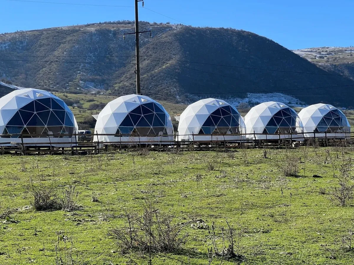 Глэмпинг Утро в горах фото 2