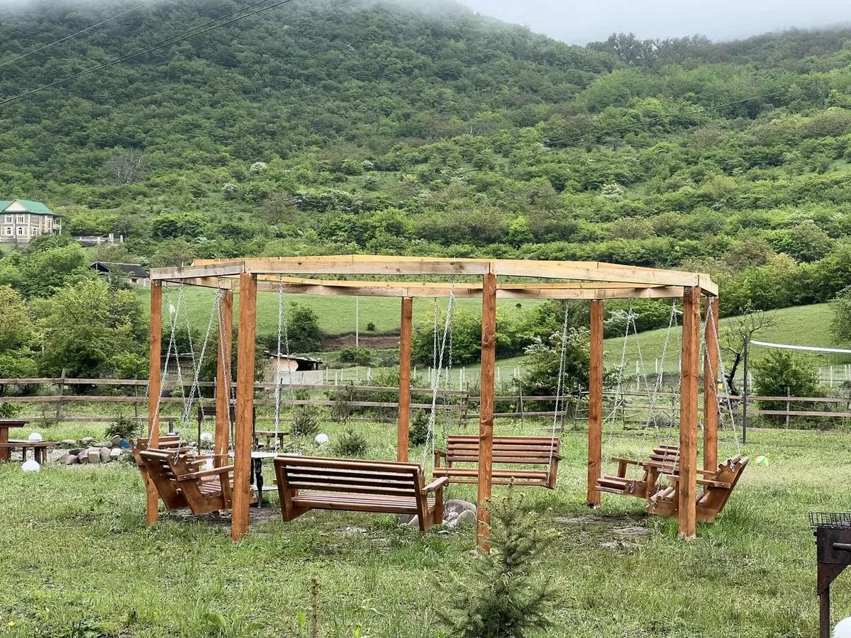 Глэмпинг Утро в горах фото 3