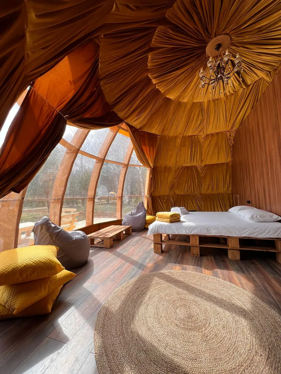 Глэмпинг в Подмосковье Багио фото 2