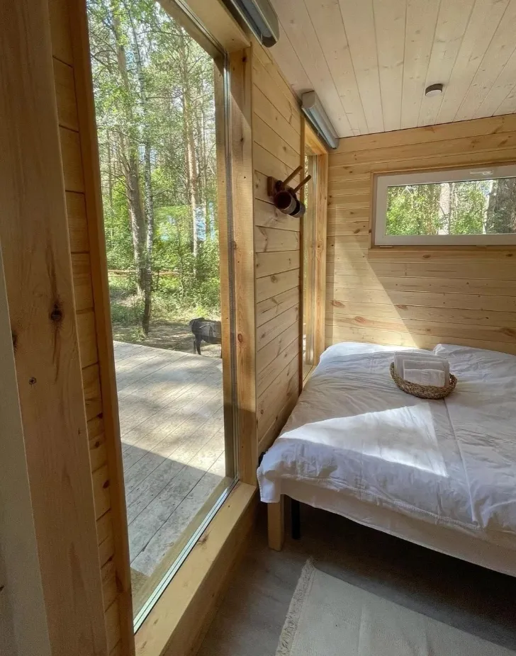 Глэмпинг в Свердловской области Дверь в лес фото 4