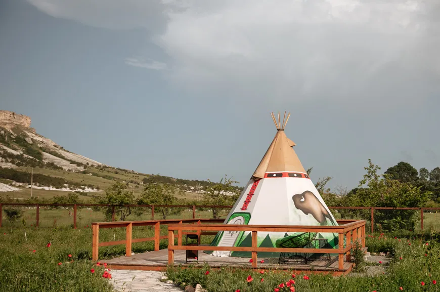 Глэмпинг White Rock (Белая скала) фото 2