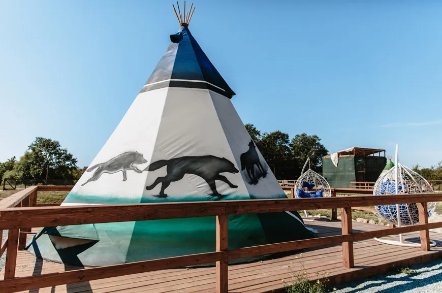 Глэмпинг White Rock (Белая скала) фото 4