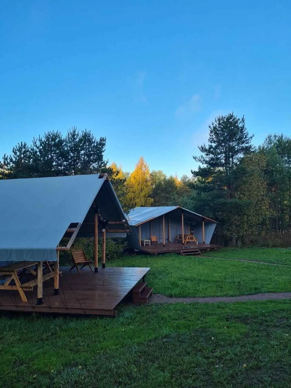 Глэмпинг Йети на комете