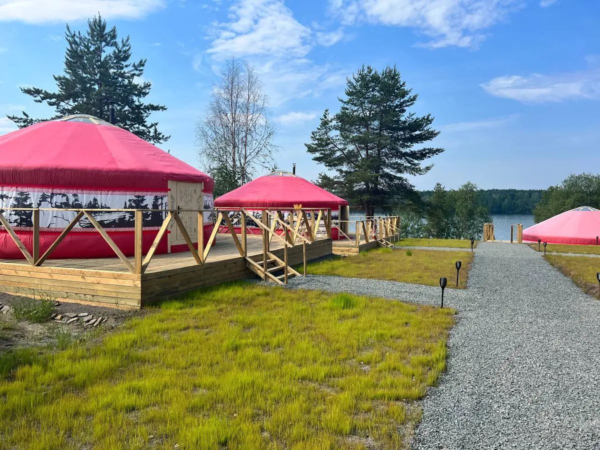 Глэмпинг Юрта Лахти